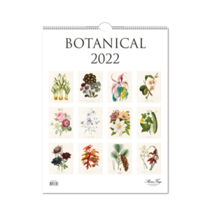 Väggkalender med botaniska motiv från Sköna Ting